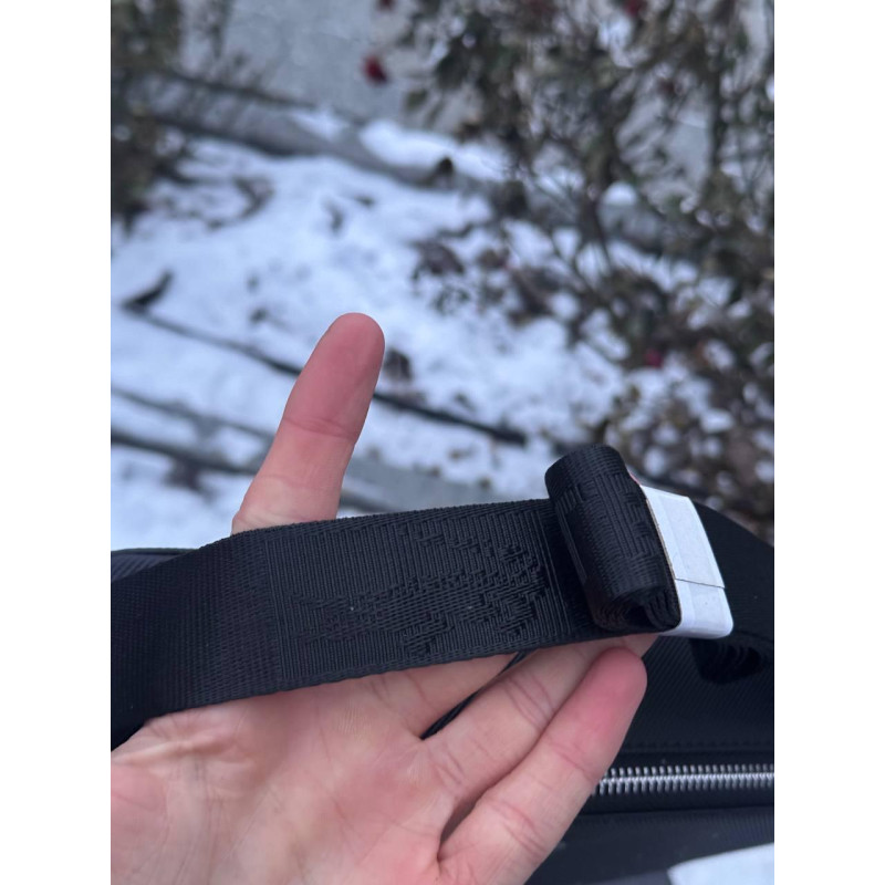 Сумка Lacoste Reporter Bag чорна чоловіча шкіряна сумка через плече Лакост месенджер кросбоді барсетка