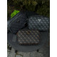 Сумка Guess Vezzola smart мужская черная спортивная кожаная сумка Гесс Гуесс черная мужская через плечо барсетка