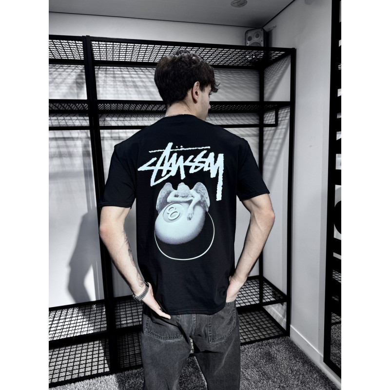 Футболка Stussy Angel Logo | Оригінальна стильна футболка з принтом, вулична мода і комфорт від стуссі