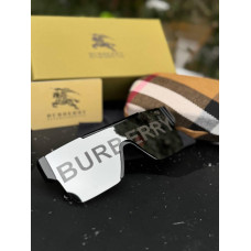 Окуляри Burberry сонцезахисні чоловічі окуляри в повній комплектації чорні Барбері окуляри спортивні