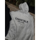 Худі Essentials FOG чоловічі худі чорне Ессеншіалс спортивне на Флісі Худі Есеншіал Фог сіре