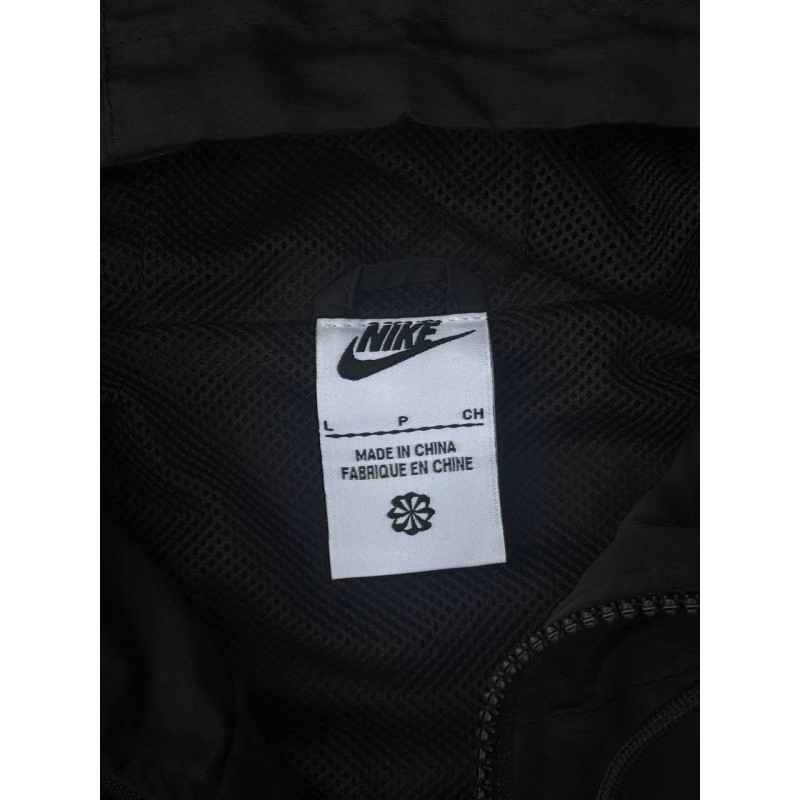 Вітровка Nike чоловіча чорна спортивна ветровка на весну Найк на гортексі водовідштовхувальна Найк Сб