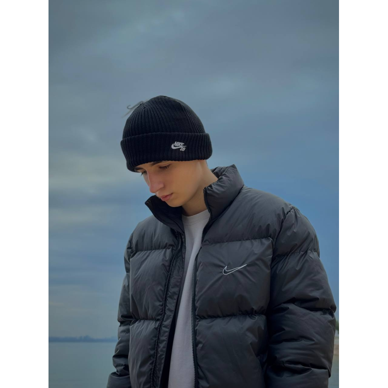 Зимова шапка Nike SB | Тепла, стильна та зручна шапка для холодної погоди від НАЙК СБ