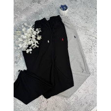 Штани Polo Ralph Lauren без Фліса чоловічі чорні штани Поло Ральф Лоурен широкі чоловічі штани Поло сірі
