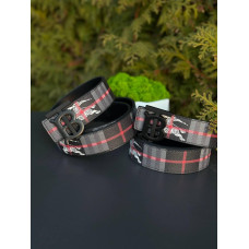 Ремінь Burberry чоловічий чорний 105 см шкіряний ремінь чоловічий Барбері спортивний 110 см новий