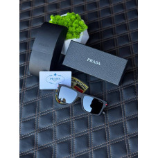 Окуляри Prada Sport чоловічі чорні окуляри Прада сонцезахисні чоловічі чорні окуляри з упаковкою Прада