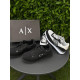 Кросівки Armani Exchange чоловічі чорні кросівки Армані Ексчендж чоловічі чорні кросівки Армані спортивні сірі