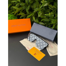 Окуляри Louis Vuitton чоловічі чорні окуляри Лв спортивні окуляри Луї Вітон чоловічі чорні спортивні окуляри LV сонцезахисні літні