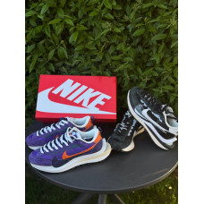 Nike Sacai чоловічі чорні кросівки Найк Сакаї спортивні літні легкі чоловічі з коробкою фіолетові Найк