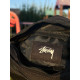 Сумка Stussy чоловіча Месенджер Кросбоді сумка через плече Стусі спортивна широка чорна