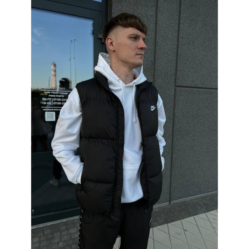 Жилетка Nike Storm Fit спортивна чоловіча безрукавка Найк Шторм Фіт весняний жилет для спорту безрукавка