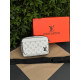 Сумка мужская через плечо Louis Vuitton, компактная кроссбоди 22×16 см, экокожа, 3 отделения
