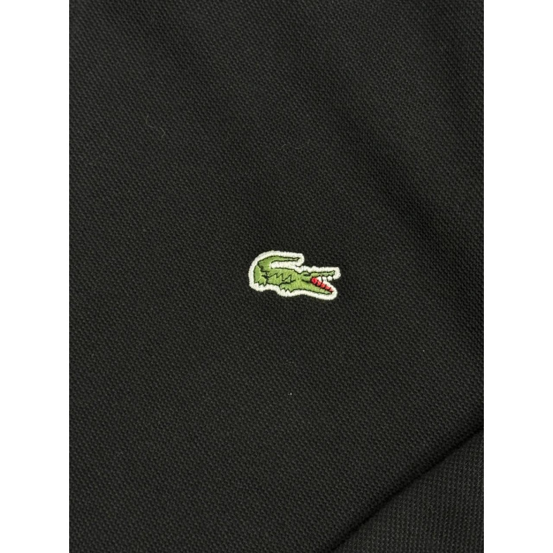 Чоловічий кардиган на блискавці Lacoste (зіпка), бавовняна кофта без капюшона, чорний та білий, розміри S–XL