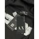Чоловічий зип-худі Armani Exchange білий на блискавці з капюшоном, бавовняна кофта A|X з вишитим логотипом