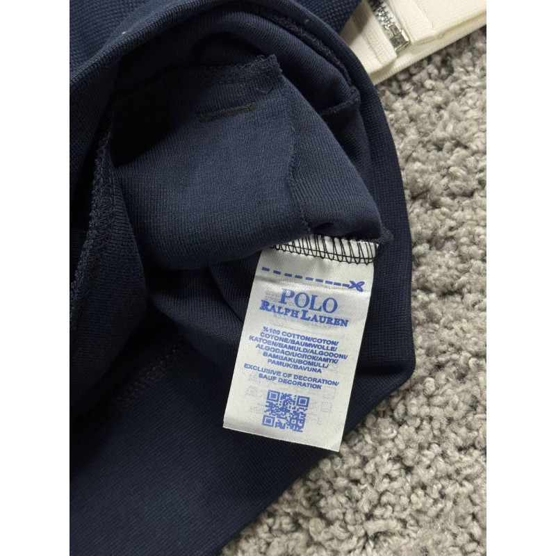 Чоловіча біла сіпка Polo Ralph Lauren на блискавці без капюшона, білий кардиган Поло Ральф Лорен, бавовняна кофта RL