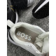 Чоловічі кросівки Hugo Boss чорні, стильні спортивні кросівки Хуго Босс із текстилю з легкою піновою підошвою