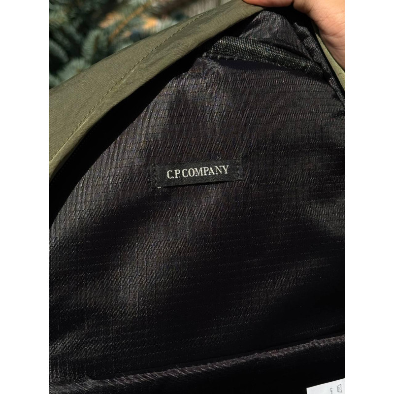 Рюкзак CP Company чоловічий спортивний рюкзак чорний Сипі Компані хакі шкільний портфель Сп Компані чорна шкільна валіза Сп