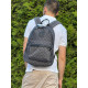 Чоловічий рюкзак Jordan Monogram сірий 44×31 см — стильний текстильний backpack Джордан з тисненням, місткий рюкзак