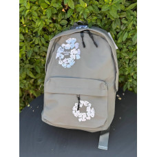 Рюкзак Denim Tears чоловічий сірий шкільний портфель Денім Тірс міський backpack з принтом водовідштовхуючий рюкзак для навчання