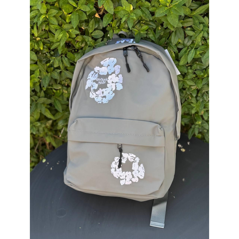 Рюкзак Denim Tears чоловічий сірий шкільний портфель Денім Тірс міський backpack з принтом водовідштовхуючий рюкзак для навчання
