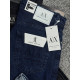 Чоловічі джинси MOM Armani Exchange A|X світлі — прямий крій, стиль boyfriend, щільний денім, джинси з вишивкою, розміри 29–38