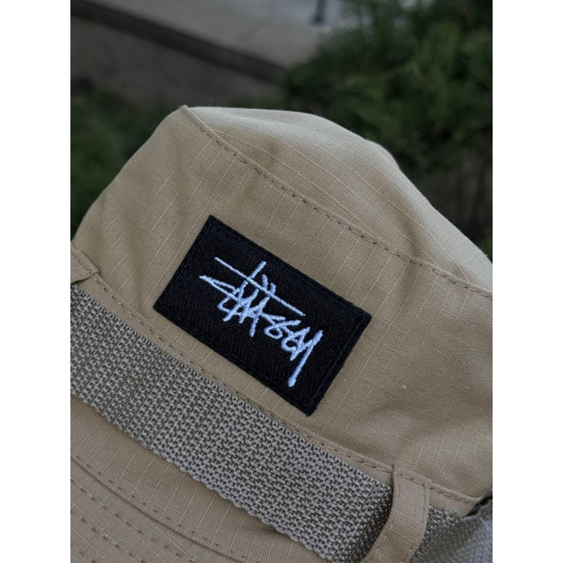 Панама Stussy чоловіча кепка бейсболка на риболовлю на літо , літня панамка Стуссі Стусі бейсболка кепка чорна