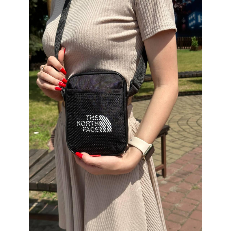 Сумка TNF The North Face сумка через плече Месенджер Тнф чоловіча спортивна барсетка Зе Норт Фейс