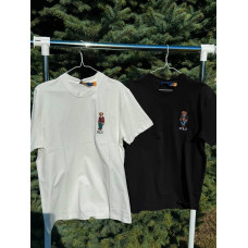 Футболки Polo Ralph Lauren Bear з ведмедиком бейсболка Поло ведмедик чоловіча футболка літня бавовна Поло Ральф Bear з
