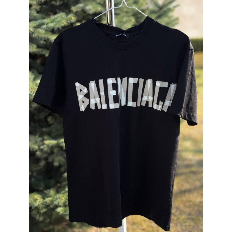 Футболка Balenciaga мужская спортивная бейсболка летняя Баленсиага новая коллекция футболка мужская Баленси сп