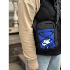Сумка Nike сітка спортивна сумка через плече Найк чоловіча сумка месенджер літній Nike нова колекція барсет