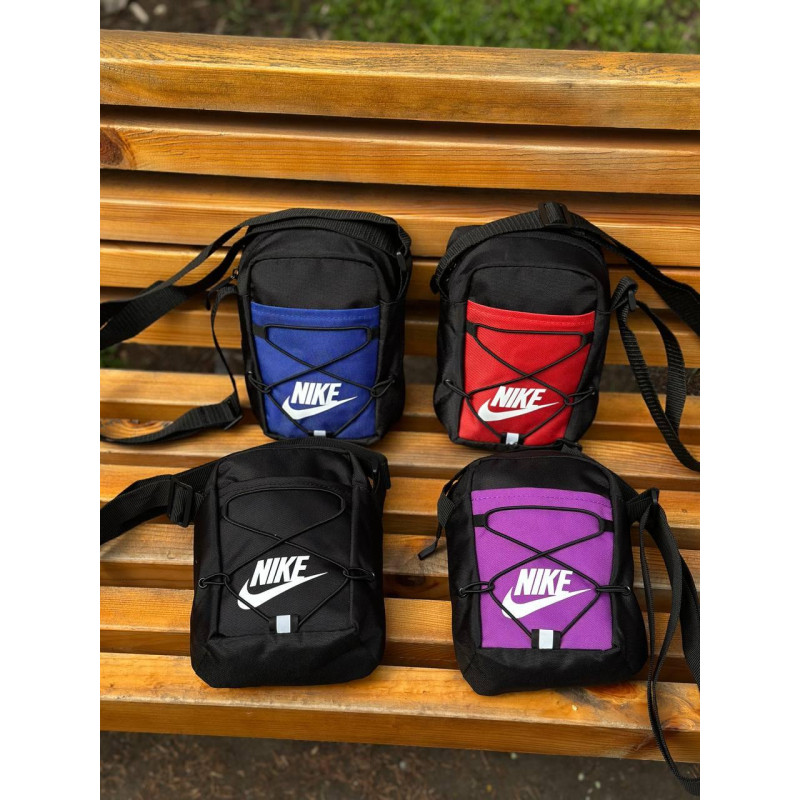 Сумка Nike сітка спортивна сумка через плече Найк чоловіча сумка месенджер літній Nike нова колекція барсет