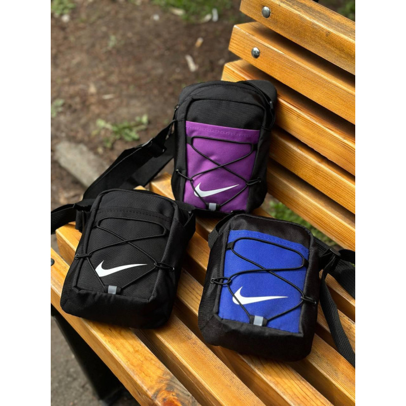 Сумка Nike спортивна сумка через плече Найк месенджер чоловічий Найк барсетка спортивна сумка