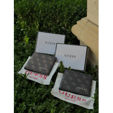 Гаманець Guess шкіряний чоловічий портмоне Гуес купити | Портмоне Guess подарунковою коробкою чоловічий гаманець