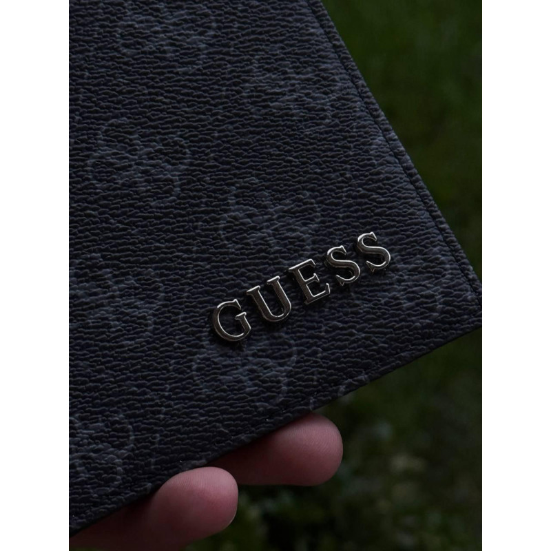 Гаманець Guess шкіряний чоловічий портмоне Гуес купити | Портмоне Guess подарунковою коробкою чоловічий гаманець