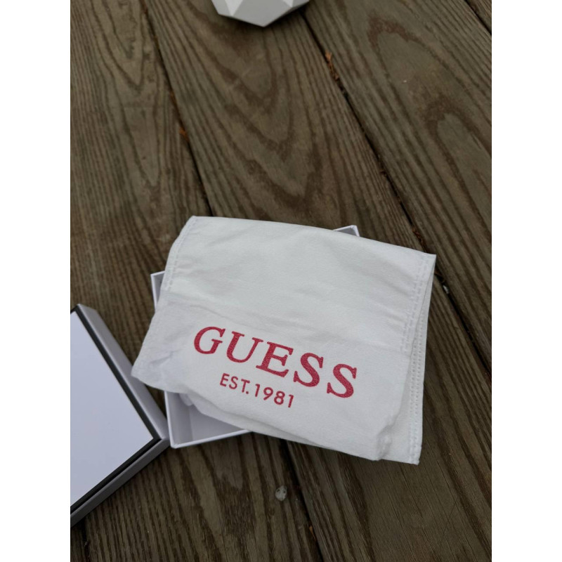 Гаманець Guess шкіряний чоловічий портмоне Гуес купити | Портмоне Guess подарунковою коробкою чоловічий гаманець