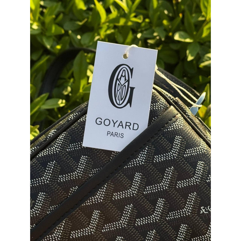 Сумка Goyard мужская кожаная сумка люкс Гоярд сумка через плечо барсетка мужская спортивная летняя черная мессенджер кросбоди сумк