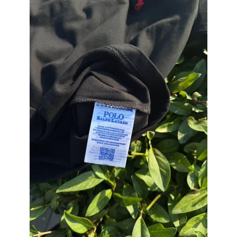 Напівзип Polo Ralph Lauren комір 1/4 зип худі футболка Поло чоловіча спортивна напівзип комір Поло Ральф Лоурен